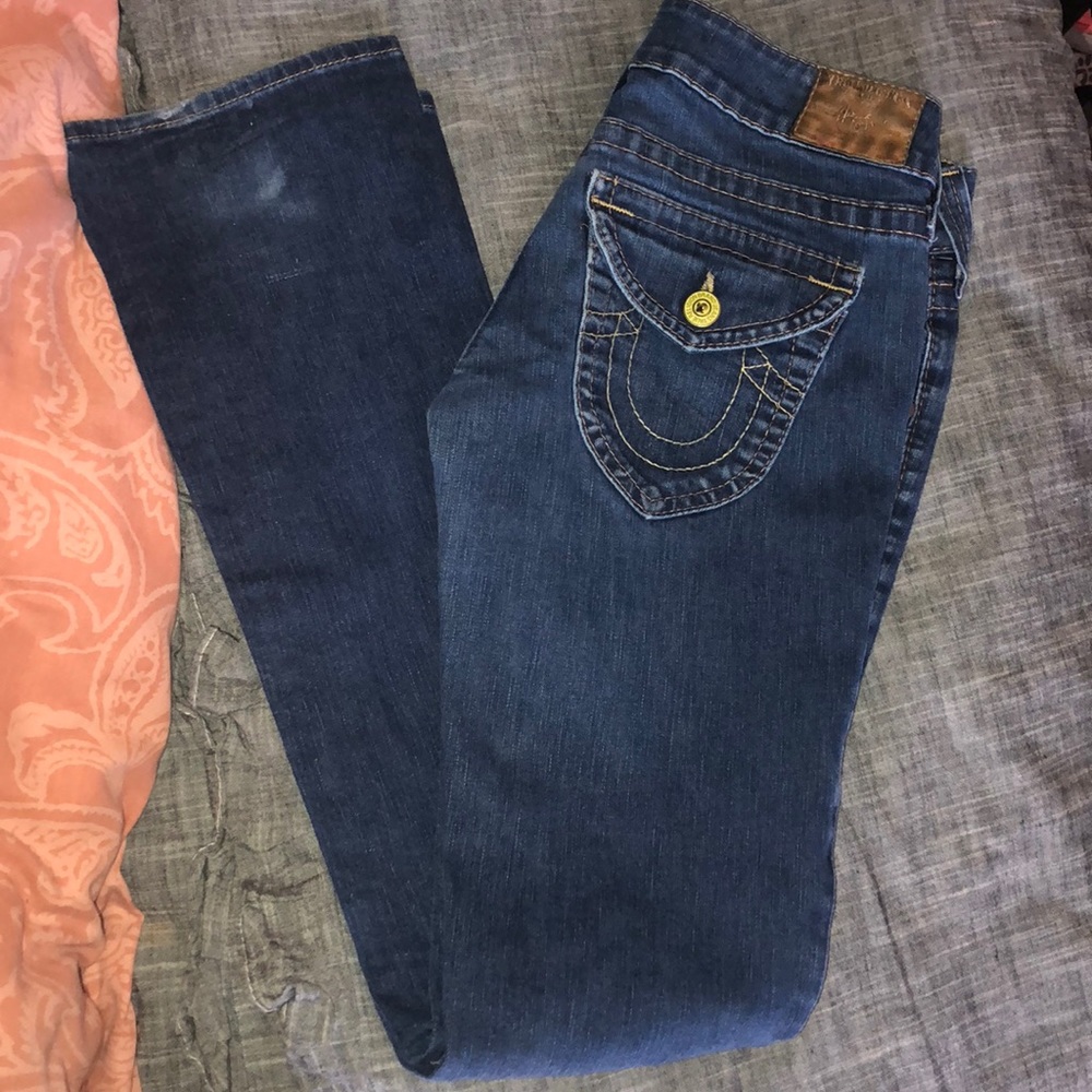 True Religion Blue Jeans